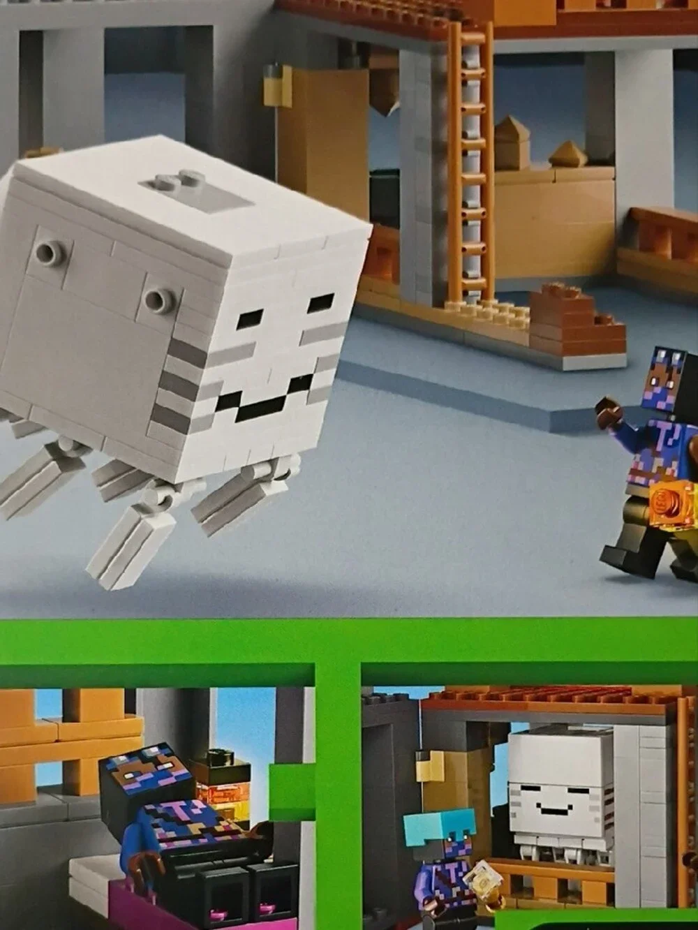 Lego Minecraft 21597 Ghast Station